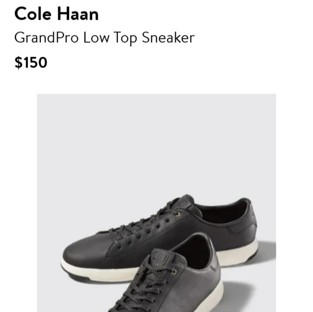 Cole Haan GrandPro Low Top Sneaker